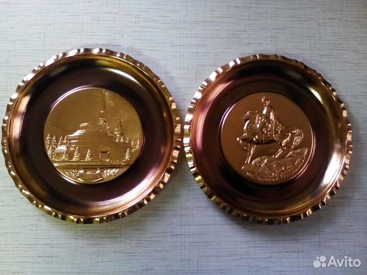 Тарелочка декоративная СССР 50-х