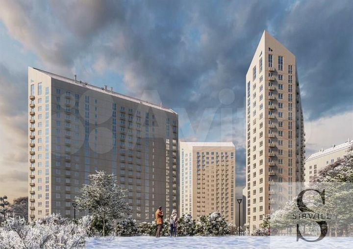 Квартира-студия, 32,1 м², 12/14 эт.