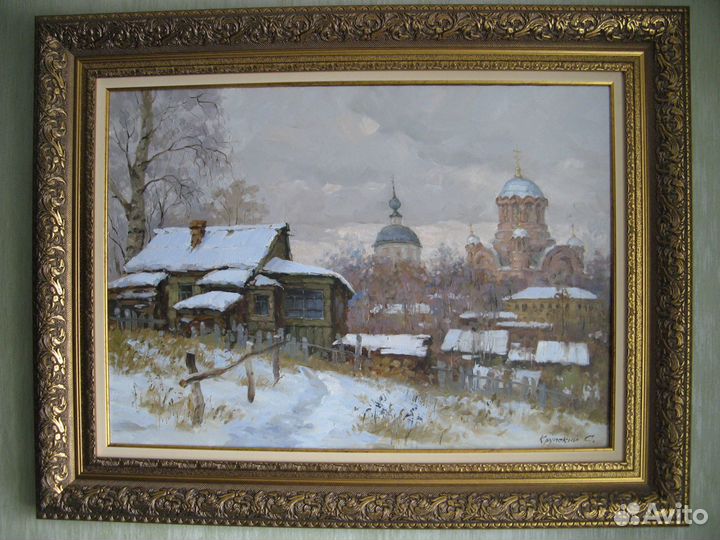 Большая авторская картина маслом на холсте