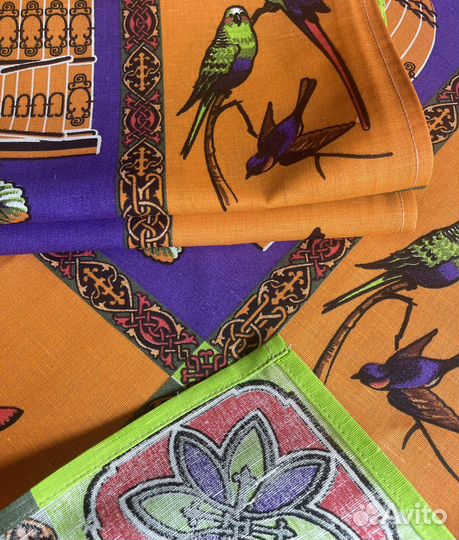 Полотенца лен/хлопок кухонные