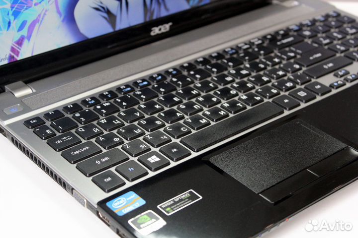 Ноутбук для игр и работы Acer core i7