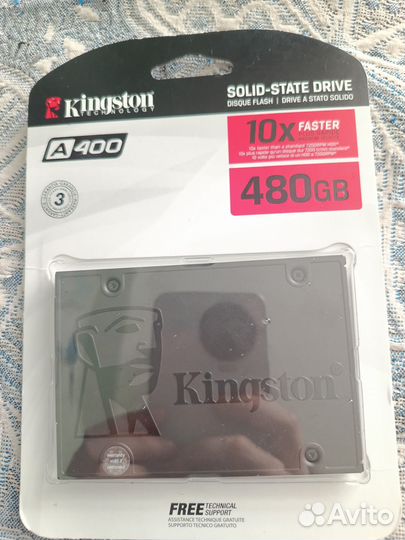 Ssd kingston a400 480gb