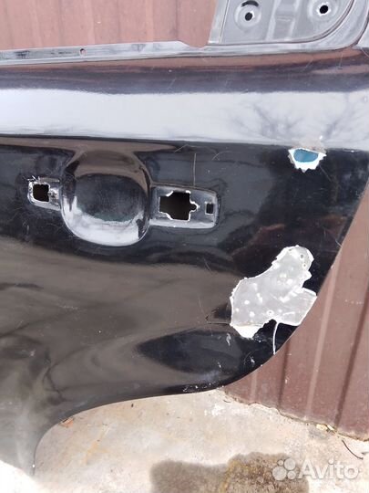 Дверь задняя левая, шевроле