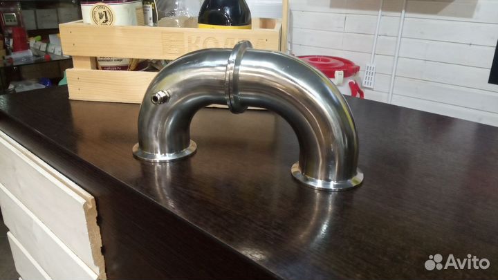 Поворот на 90 к колонне на 2 дюйма