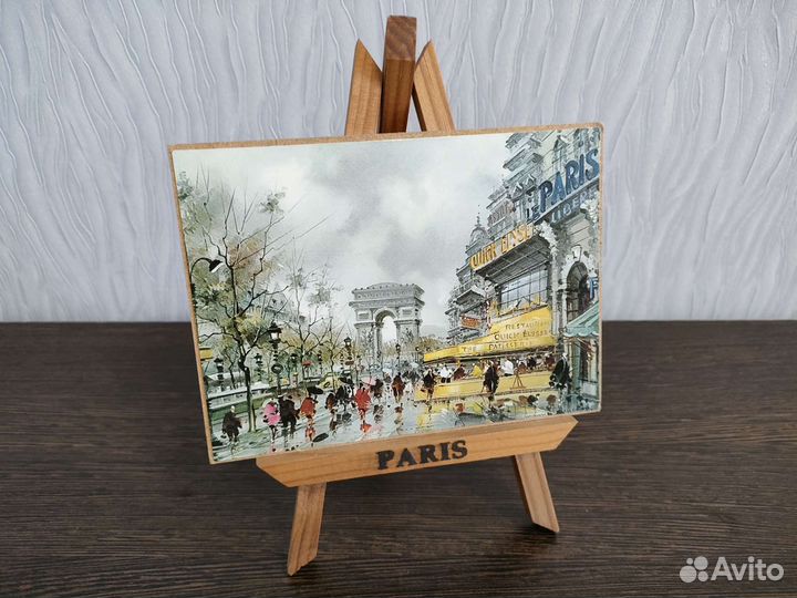 Картина Paris на подставке