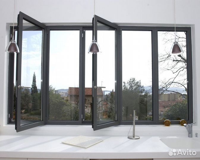 Алюминиевые окна с гарантией