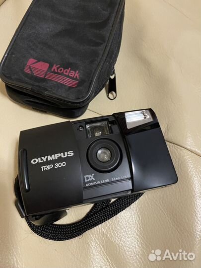 Плёночный фотоаппарат olympus trip 300 Япония