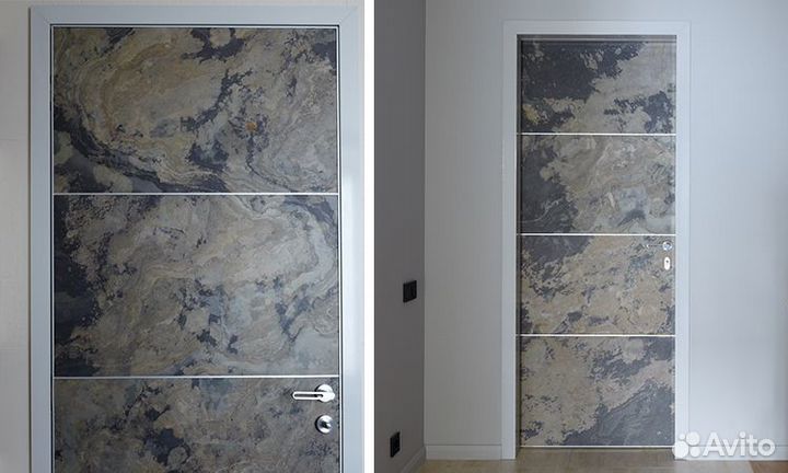 Двери в каменном шпоне межкомнатные