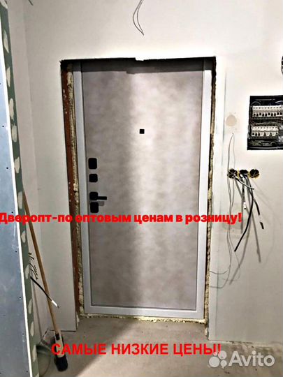 Тяжелая дверь входная железная с бесплатной устано