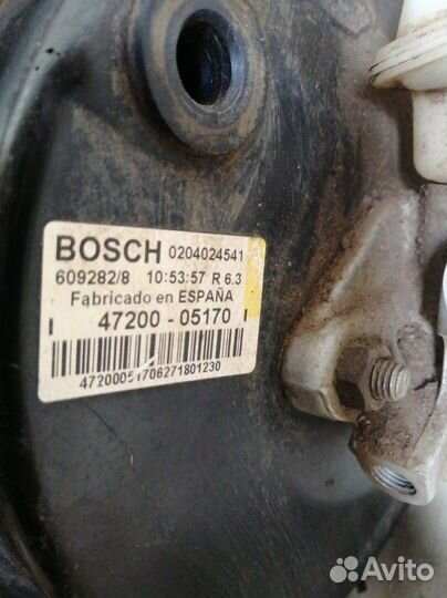 Вакуумный усилитель тормозов Toyota Avensis T250