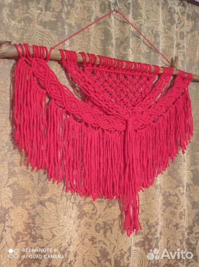 Макраме панно