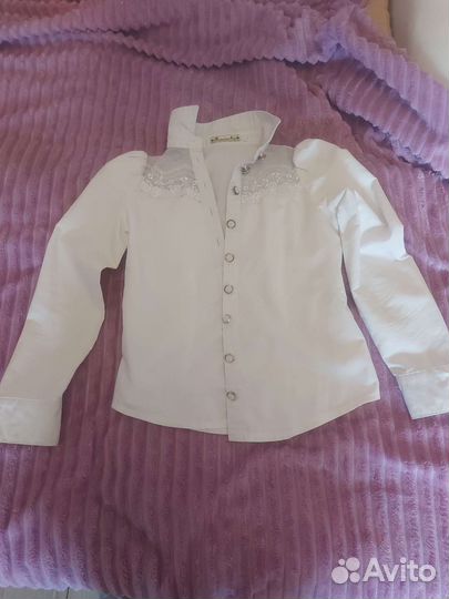 Рубашка белая детская