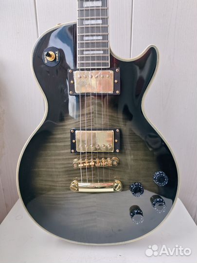 Электрогитара Gibson - Les Paul Custom Cobra burst