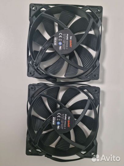 Вентилятор be quiet pure wings 2 120мм 2 штуки