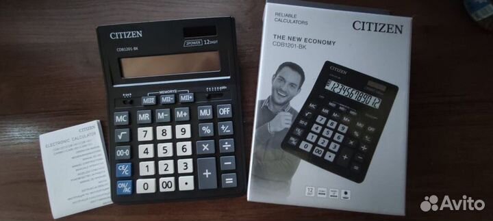 Калькулятор citizen the new economy cdb1201bk