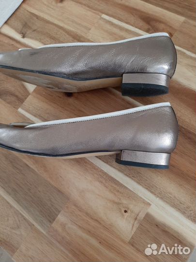 Балетки натуральная кожа 37