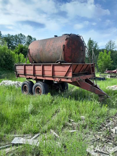 Емкость для воды металлическая на платформе прт 7