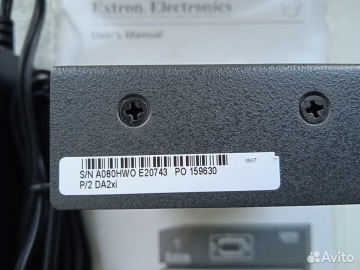 Extron P/2 DA2xi усилитель-распределитель VGA