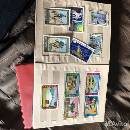 Марки периода СССР cuba Mongolia