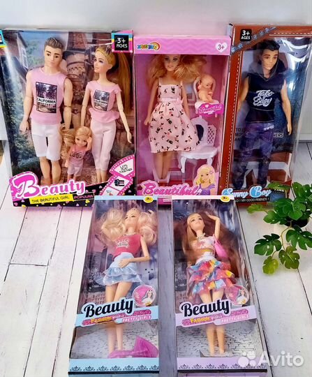 Новые куклы Барби, дом для Барби