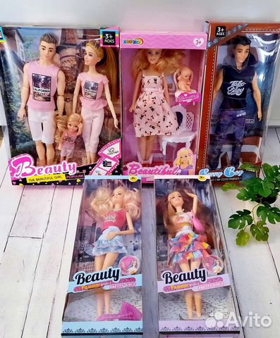 Новые куклы Барби, дом для Барби