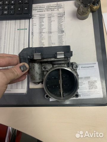 Дроссельная заслонка bmw n52