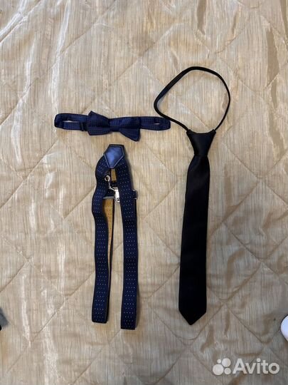 Подтяжки,бабочка и галстук