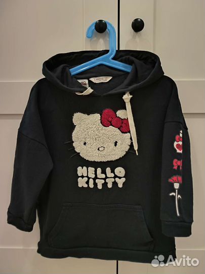 Худи Mango kids для девочки 110 Hello Kitty