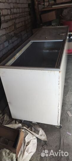 Морозильный ларь со стеклом бу