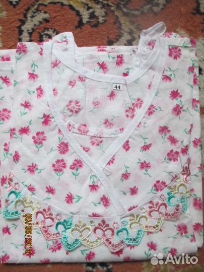 Новая ночная сорочка 44-56 размеры