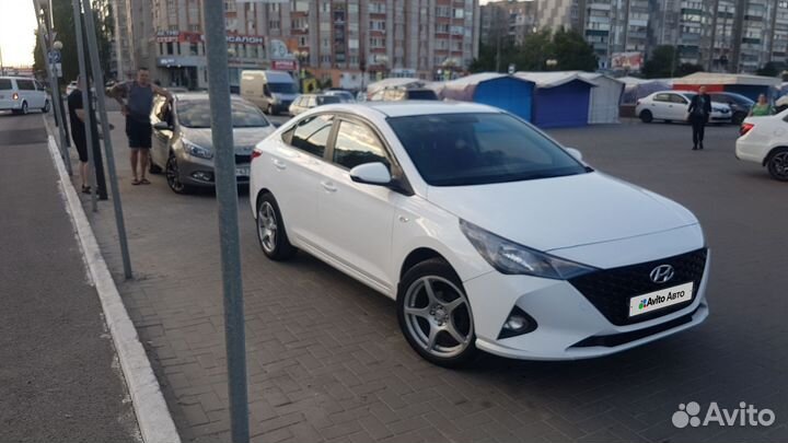 Hyundai Solaris 1.6 AT, 2021, 125 000 км