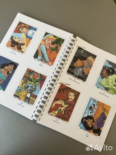 Раскраска по номерам Disney Princesses