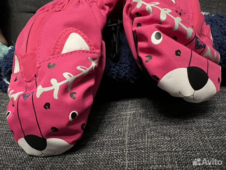 Краги варежки roxy