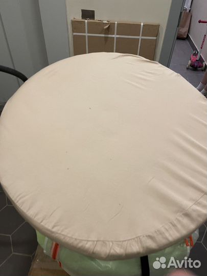 Матрас в круглую кроватку для новорожденных