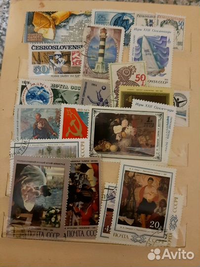 Марки СССР и чсср
