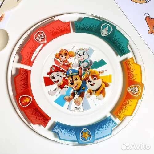 Набор столовой посуды щенячий патруль