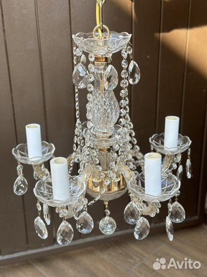 Люстра хрустальная