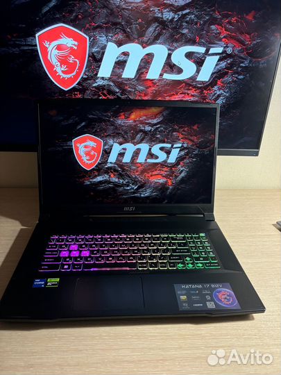 Игровой ноутбук MSI katana RTX4060/i5 13 новый