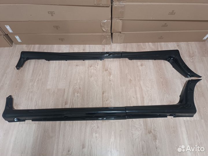 Пороги ваз 2114 ваз 2115 графитовый металлик