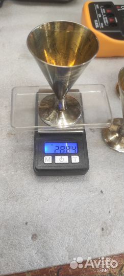 Серебряные рюмочки 875 пробы