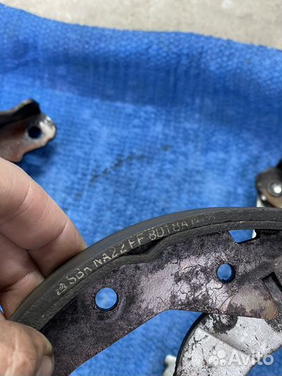 Задние тормозные колодки chevrolet aveo T200 T250