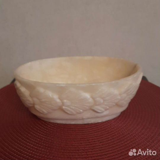 Ваза конфетница мрамор СССР