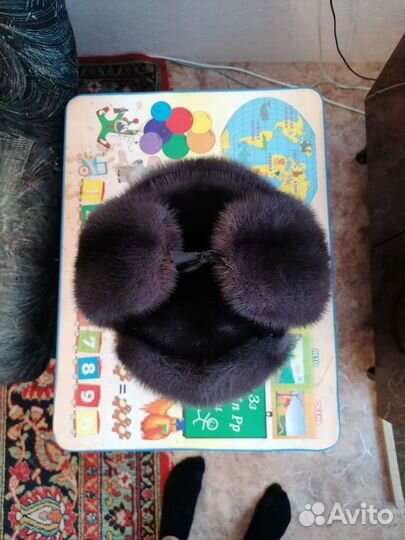 Мужская норковая шапка