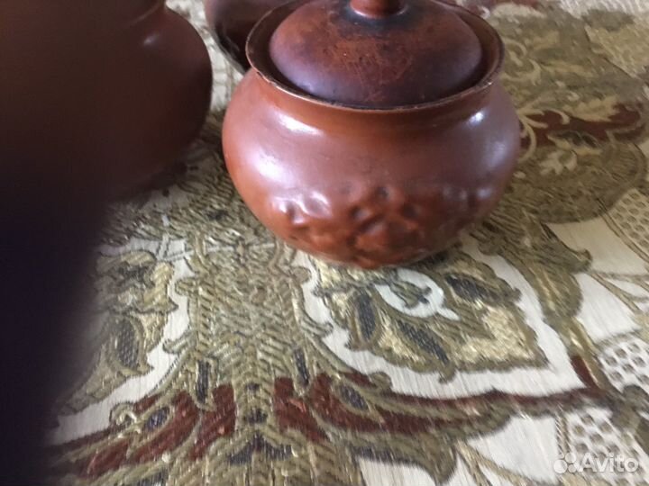 Горшок для запекания керамический 1 литр