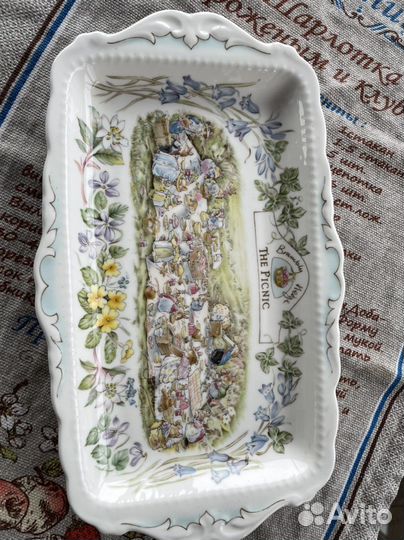 Поднос Пикник/ежевичная поляна