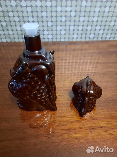 Керамическая фигурка, бутылка