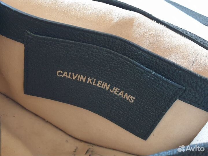 Сумка кросс-боди Calvin Klein Jeans кожа Италия