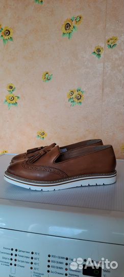 Кожаные лоферы