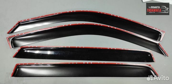 Ветровики Тойота Highlander II (U40)