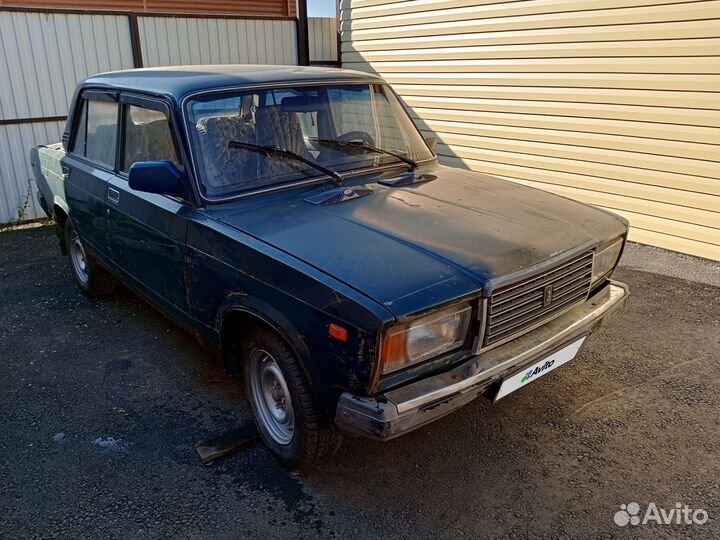 ВАЗ 2107 1.6 МТ, 1999, 84 126 км